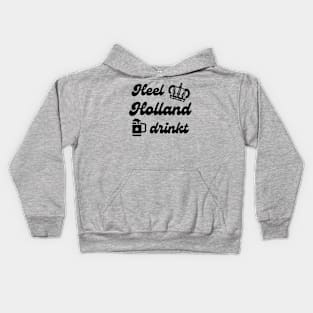 Heel Holland Drinkt Kids Hoodie